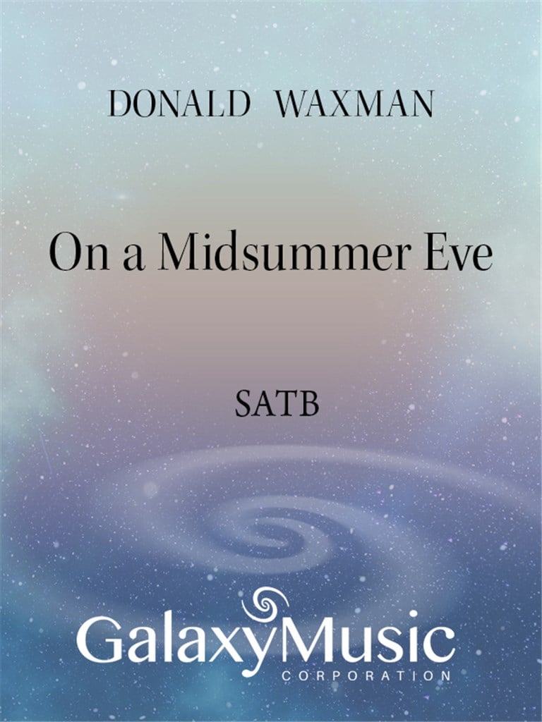 Eight Thomas Hardy Songs: No. 7 On a Midsummer Eve